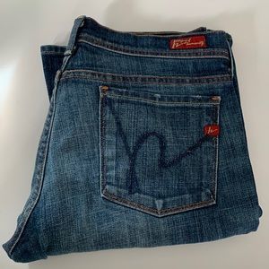 Citizens Of Humanity Ingrid #002 Low Waist Flair Size 29